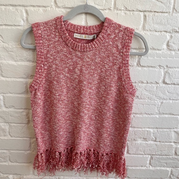 Marie Oliver Sleeveless Sweater - Picture 1 of 16